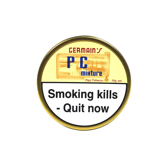 Germain's PC (Plum Cake) British Ready Rubbed Pipe Tobacco 50g - Single Tin