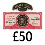 Havana House Gift Voucher - £50