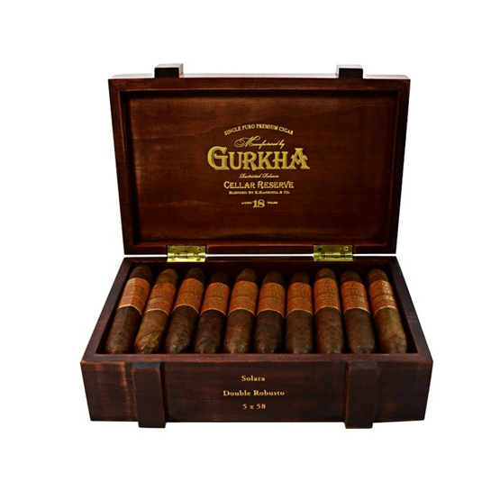 Gurkha Cellar Reserve 18 Year Old Solara Cigar - Box of 20