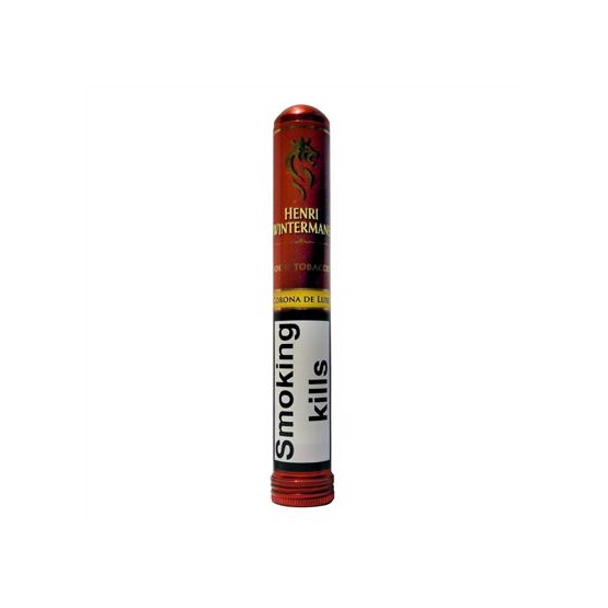 Henri Wintermans Tubed Coronas Deluxe Sumatra Cigar - Pack of 10