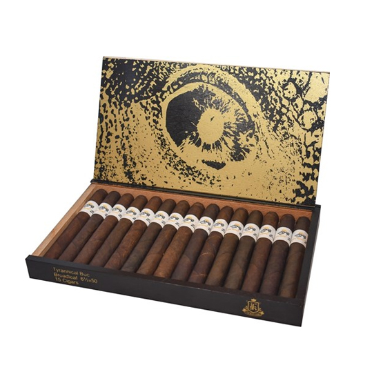 Jas Sum Kral Tyrannical Buc Dobles Maduro Cigar - Bundle of 15