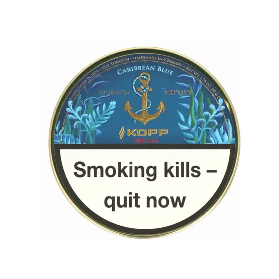 Kohlhase & Kopp Caribbean Blue Seegar Pipe Tobacco 50g - Single Tin