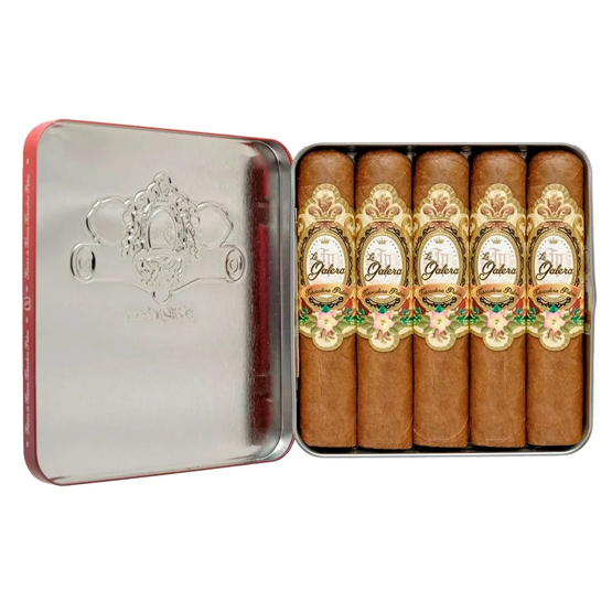 La Galera Habano Half Corona Cigar Tin of 5 - Image 2