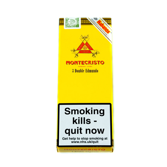 Montecristo Double Edmundo Cigar - Pack of 3