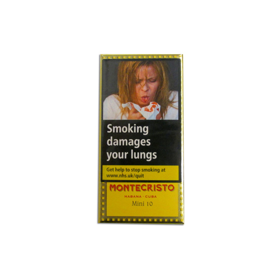 Montecristo Mini (10 Cigarillos) - 10 x Packs - Image 2