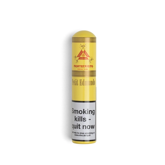 Montecristo Petit Edmundo Cigar - Single Tubos
