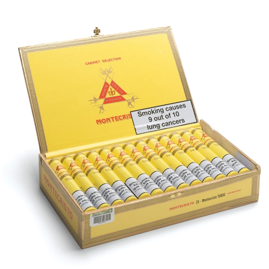 Montecristo Tubos Cigar - Box of 25