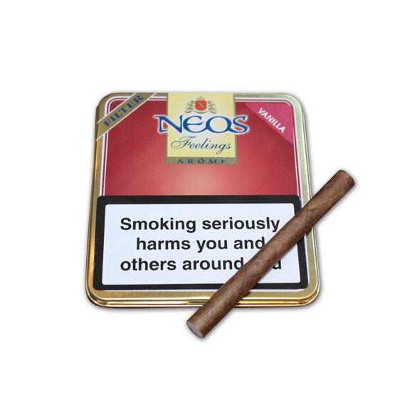 Neos Feelings Red (Vanilla) Filter (10 Cigars) - Single Pack - Image 4