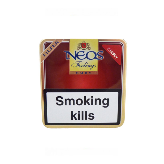 Neos Feelings Ruby (Cherry) Filter (10 Cigars) Single Pack - Image 2