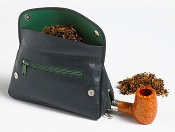 Peterson 143 Avoca 1 Leather Combination Tobacco Pipe Pouch - Image 2