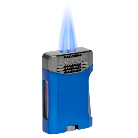 Palio Pro Antares Double Torch Cigar Lighter - Blue