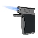 Palio Pro Scorpius Single Torch Cigar Lighter - Black