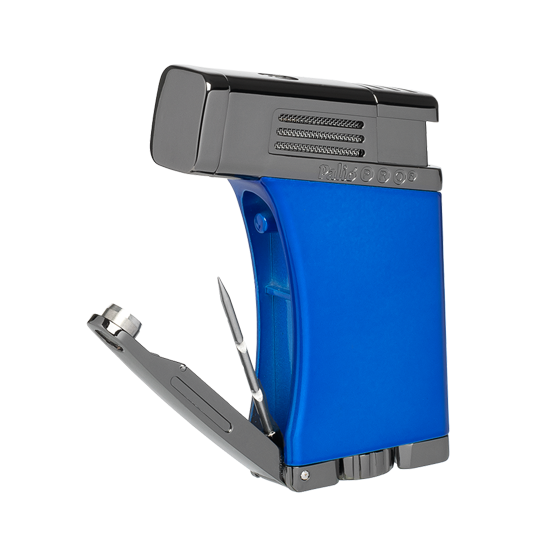 Palio Pro Scorpius Single Torch Cigar Lighter - Blue - Image 2