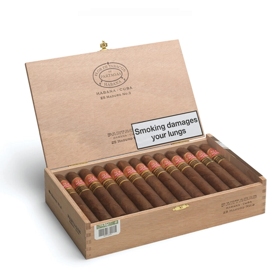 Partagas Maduro No. 3 Cigar - Box of 25