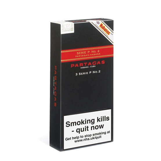 Partagas Serie P No.2 Cigar - Pack of 3 Tubos