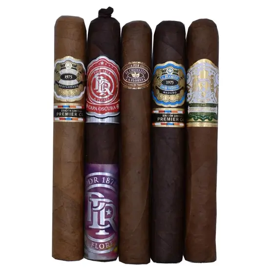 PDR Toro Cigar Selection Fresh Pack Sampler - 5 Cigars - Image 2
