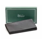 Peterson 134 Black Leather Roll Up Tobacco Pouch
