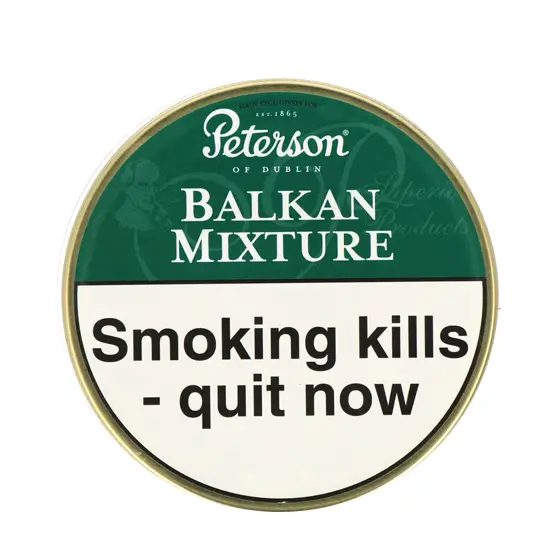 Peterson Balkan Mixture Pipe Tobacco 50g - Single Tin