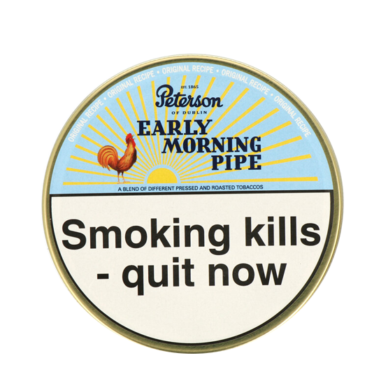 Peterson Early Morning Pipe Tobacco 50g - Single Tin