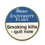 Peterson University Flake Pipe Tobacco 50g - Single Tin