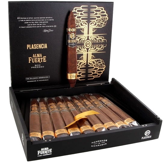 Plasencia Alma Fuerte Generacion V Cigar - Box of 10