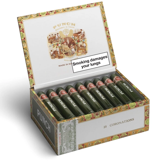 Punch Coronations Tubos Cigar - Box of 25
