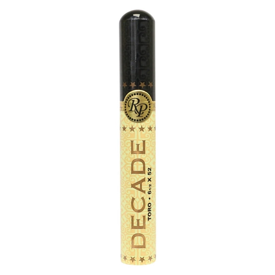 Rocky Patel Decade 10th Anniversary Toro Tubos Cigar - Single Tubos