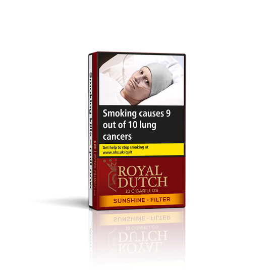 Royal Dutch Flame Filter (10 Cigarillos) - Single Pack - Image 2