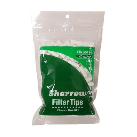 Wilsons of Sharrow King Size Menthol Filter Tips - Single Bag
