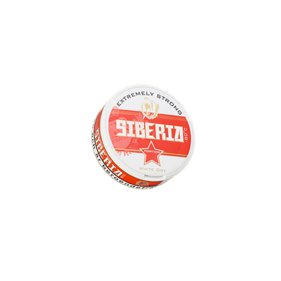 Siberia -80 Degree Red White Dry Portion CB - 10 x Single Tins