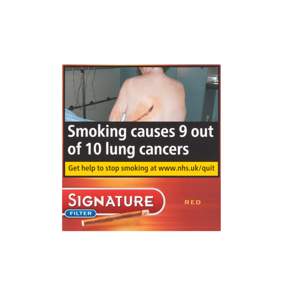 Signature Filter Red (10 Cigars) - 10 x Packs - Image 2