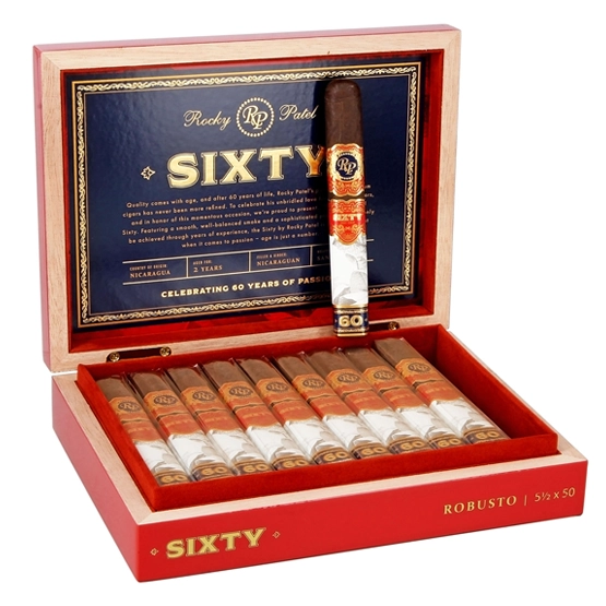 Sixty by Rocky Patel Robusto Cigar - Box of 20
