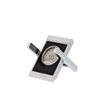 S.T. Dupont Cigar Cutter and Cigar Stand - Black Lacquer and Chrome