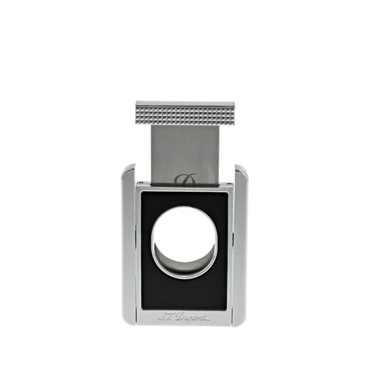 S.T. Dupont Cigar Cutter and Cigar Stand - Black Lacquer and Chrome - Image 2