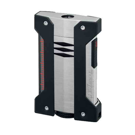 S.T. Dupont Defi Extreme Single Jet Flame Cigar Lighter - Brushed Grey