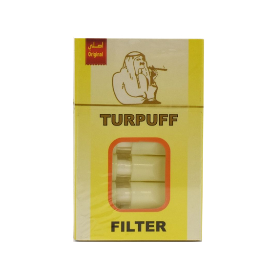 Turpuff Double Extra Medwakh Filters White - Single Pack