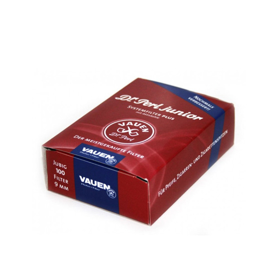 Vauen Dr Perl Junior 9mm Absorbent Smoking Pipe Filters (Pack of 100)