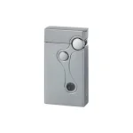 Vector Elite Single Jet Flame & Soft Flame Cigar Lighter - Chrome/Satin