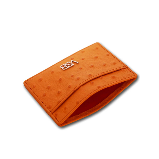 VSB Ostrich Skin Card Holder - Image 2