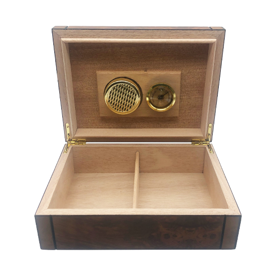 Havana House Walnut Humidor - 25 Cigars - Image 2