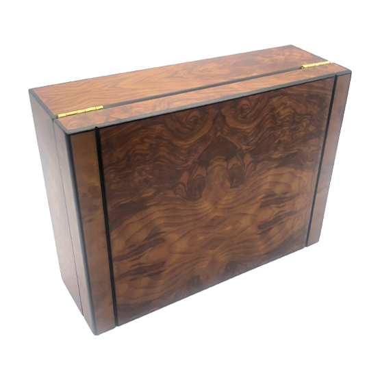 Havana House Walnut Humidor - 25 Cigars - Image 4