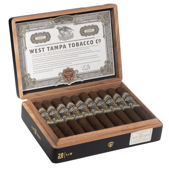 West Tampa Tobacco Company Black Robusto Cigar - Box of 20