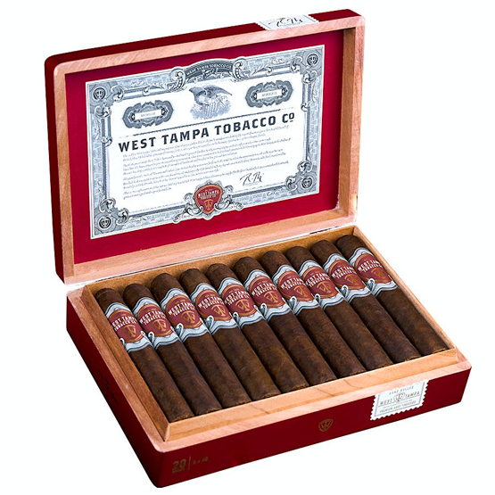 West Tampa Tobacco Company Red Robusto Cigar - Box of 20