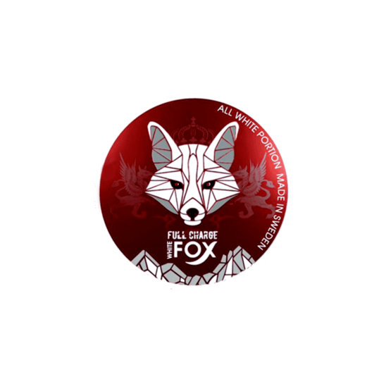 White Fox Slim Full Charge White Portion Nicotine Pouches Ã¢â‚¬â€œ 10 x Tins