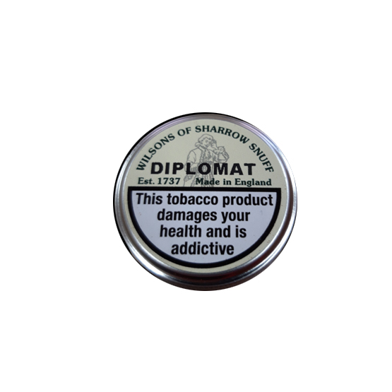 Wilsons of Sharrow Diplomat Snuff 20g - Single Large Tin