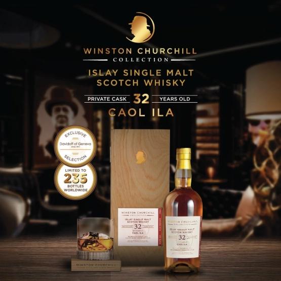 Winston Churchill Collection Caol Ila 32 Year Old Islay Single Malt Scotch Whisky (70cl / 51.9%)