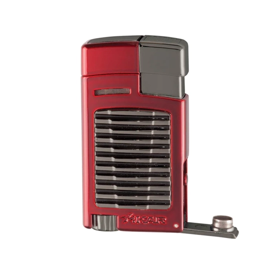 Xikar Forte Single Jet Flame Cigar Lighter - Red