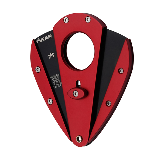 Xikar Xi1 Cigar Cutter - Red with Black Blade