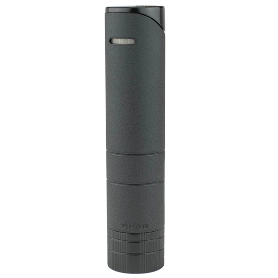 Xikar 5 x 64 Turrim Double Jet Flame Cigar Lighter - Crinkle Black