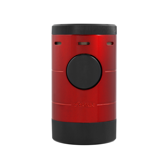 Xikar Volta Tabletop Quad Jet Flame Cigar Lighter - Red - Image 2